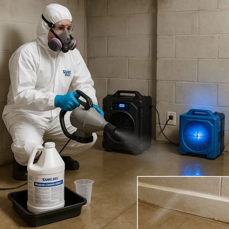 Sanitization and Odor Removal process in Monon, IN