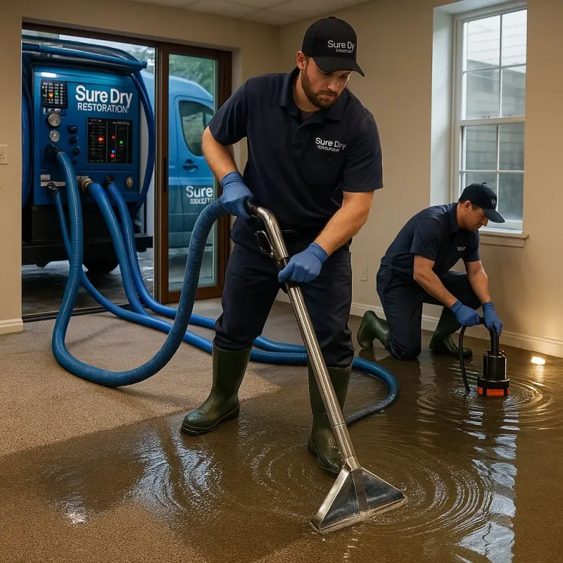 Water Extraction and Removal process in Monon, IN